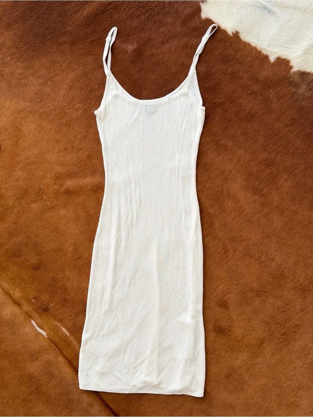 Aritzia ribbed knit slip dress by Ten, size XS